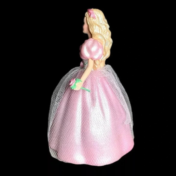 1996 Princess BARBIE Patricia Andrews Sculpted HALLMARK Ornament Spring - Picture 7 of 9